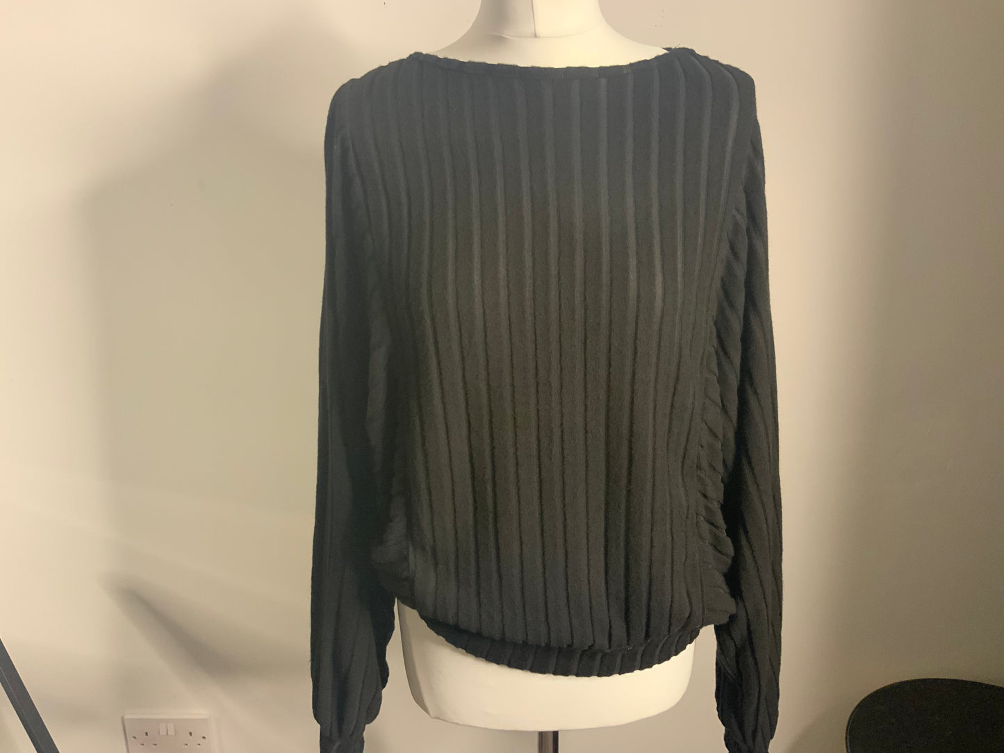 Soft knit batwing sweater