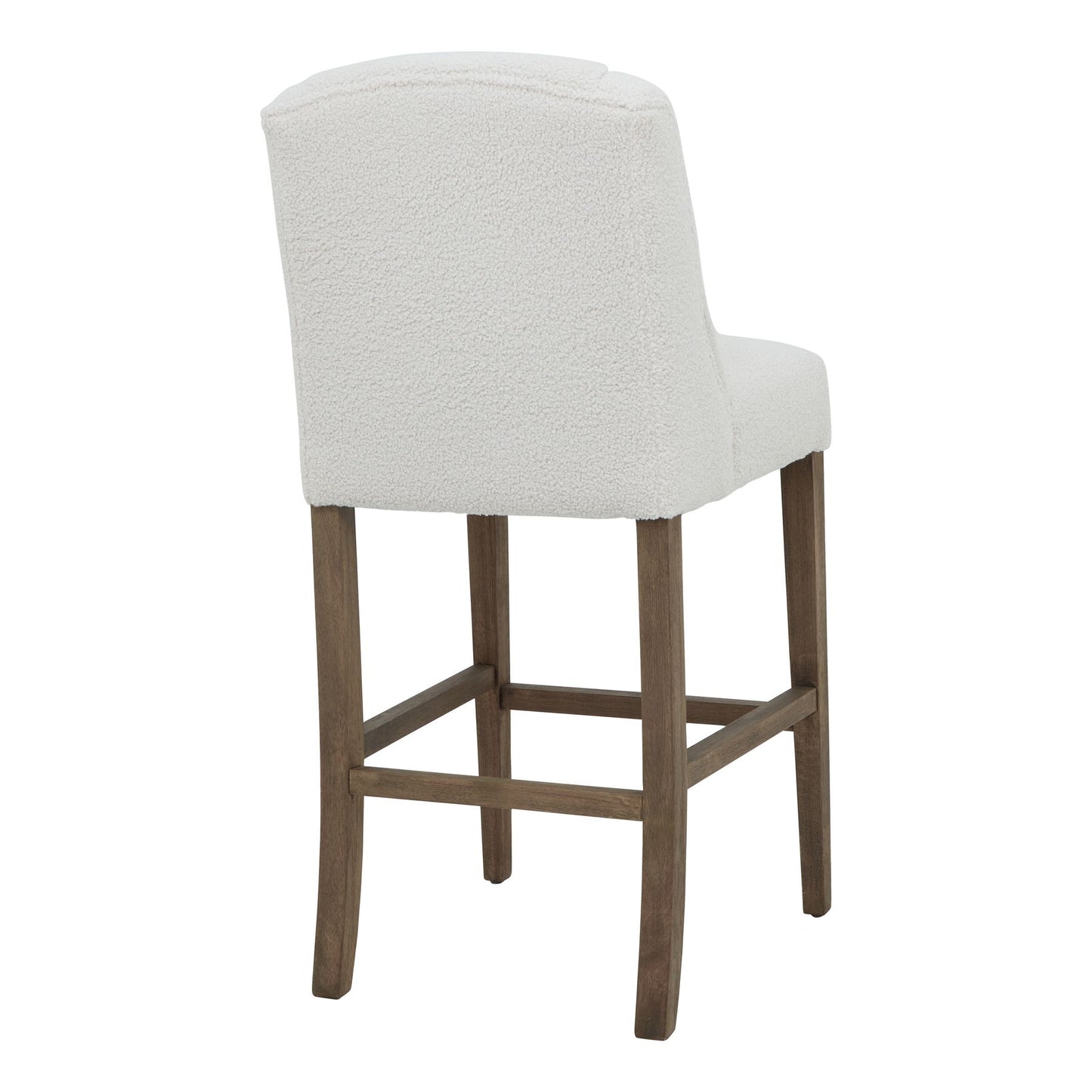 Compton Boucle Barstool - Ivory
