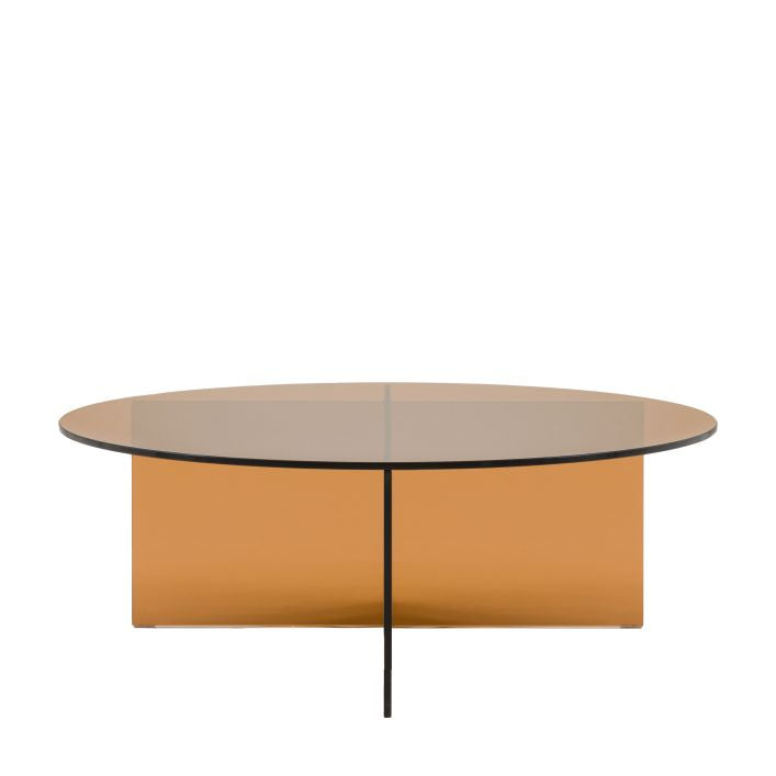 Joya Glass Coffee Table - Bronze