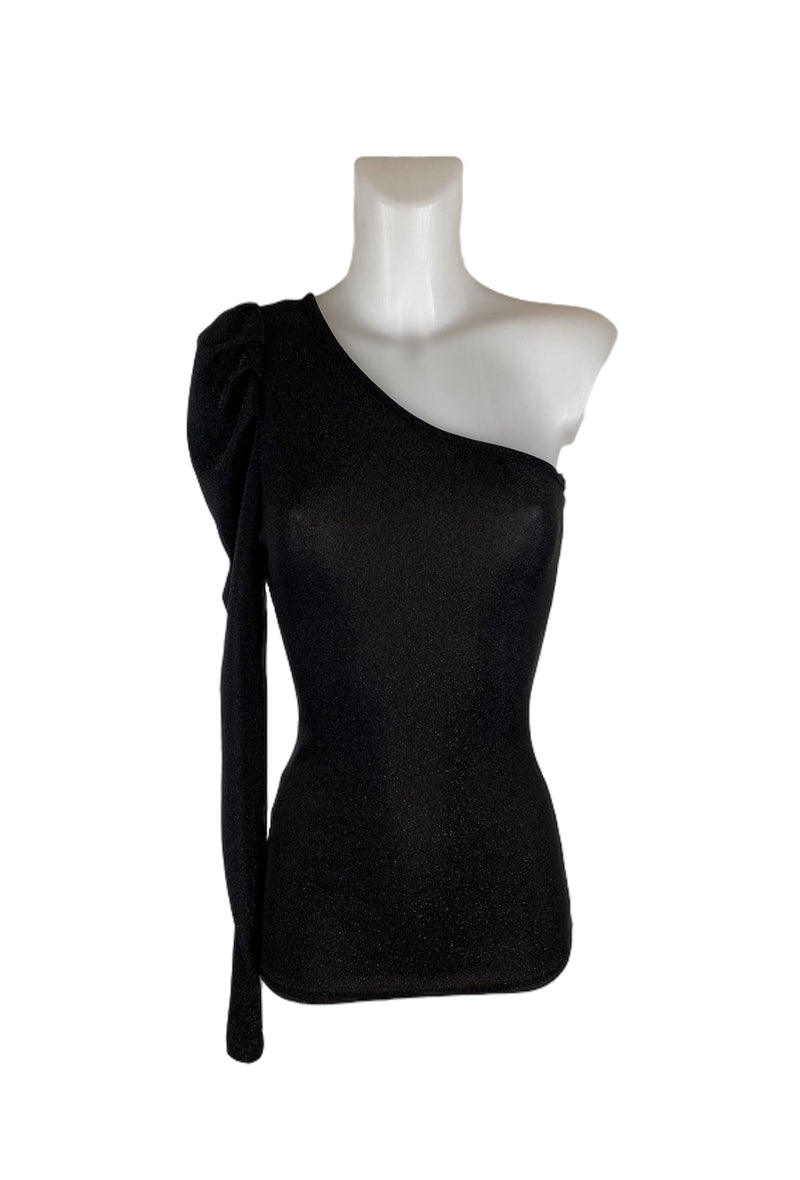 Lurex Sparkly Asymmetric Top