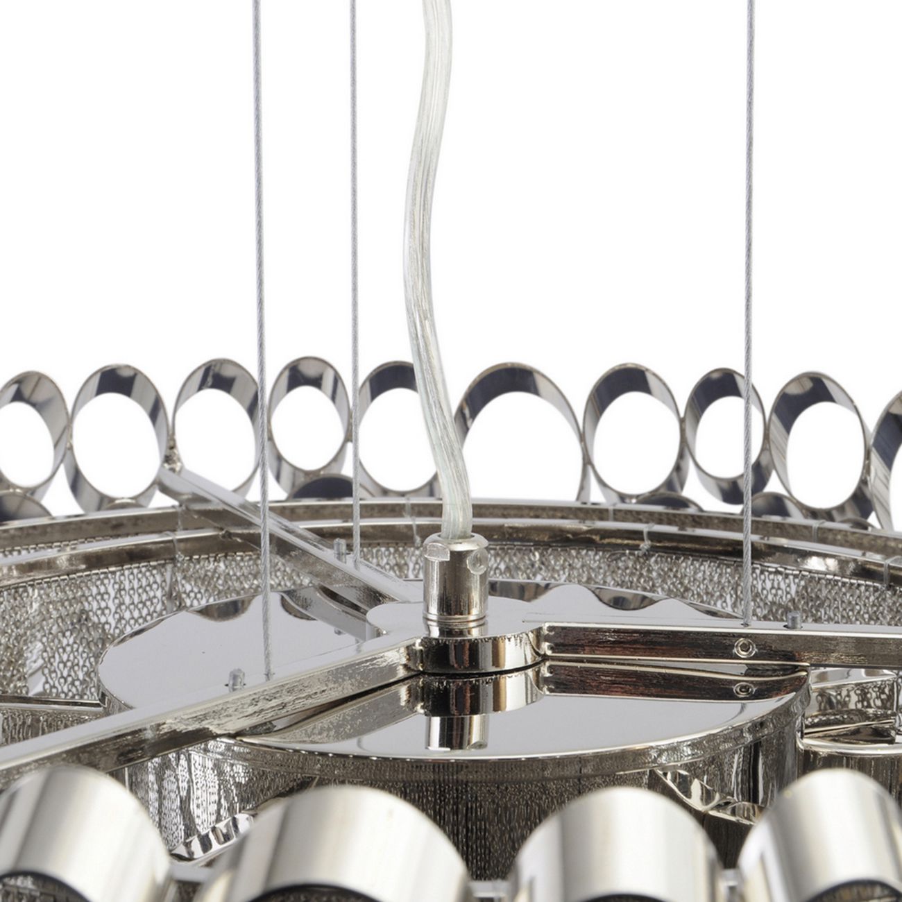 Venus Nickel Chandelier Light