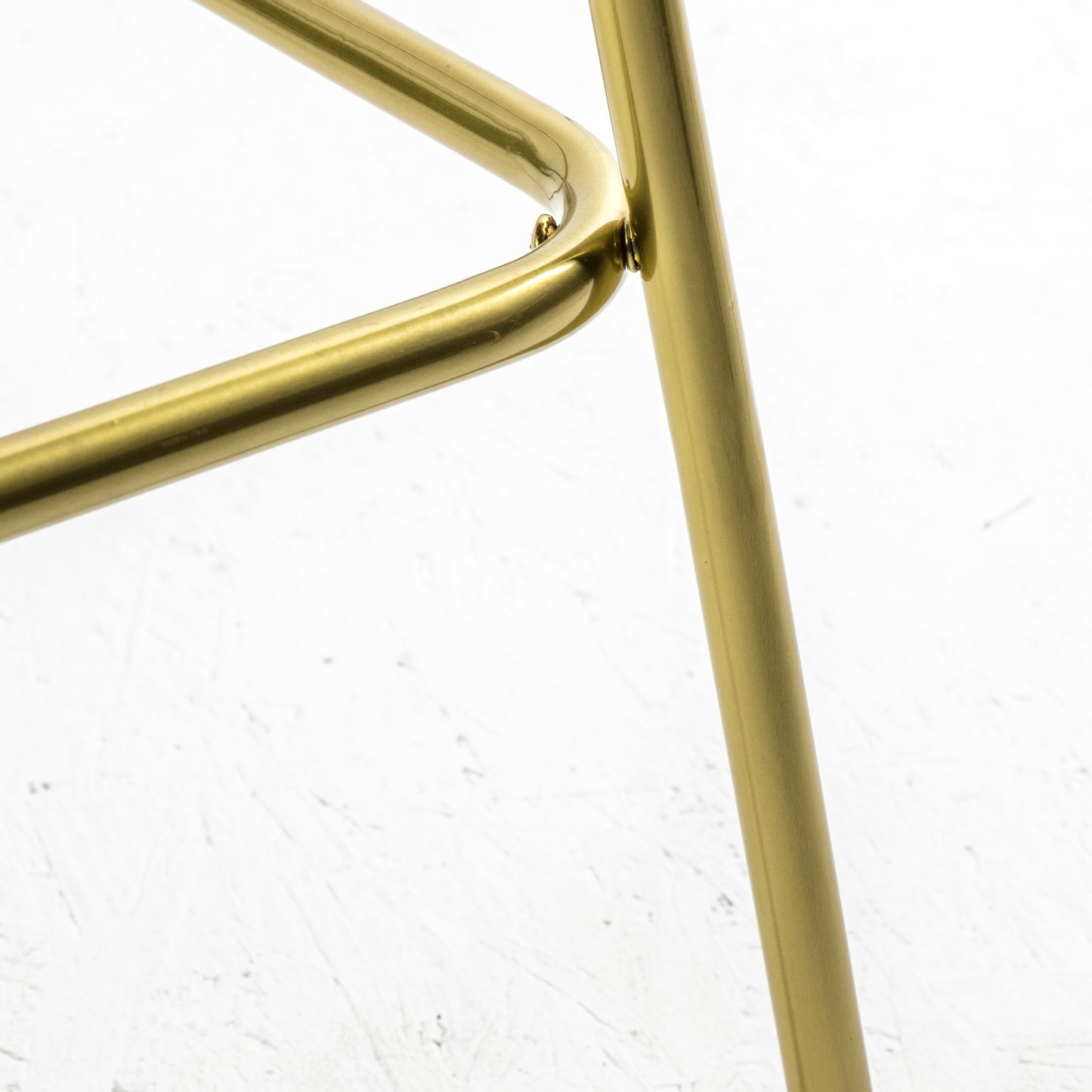 Black Velvet Bar Stool with Gold Legs (2pk)