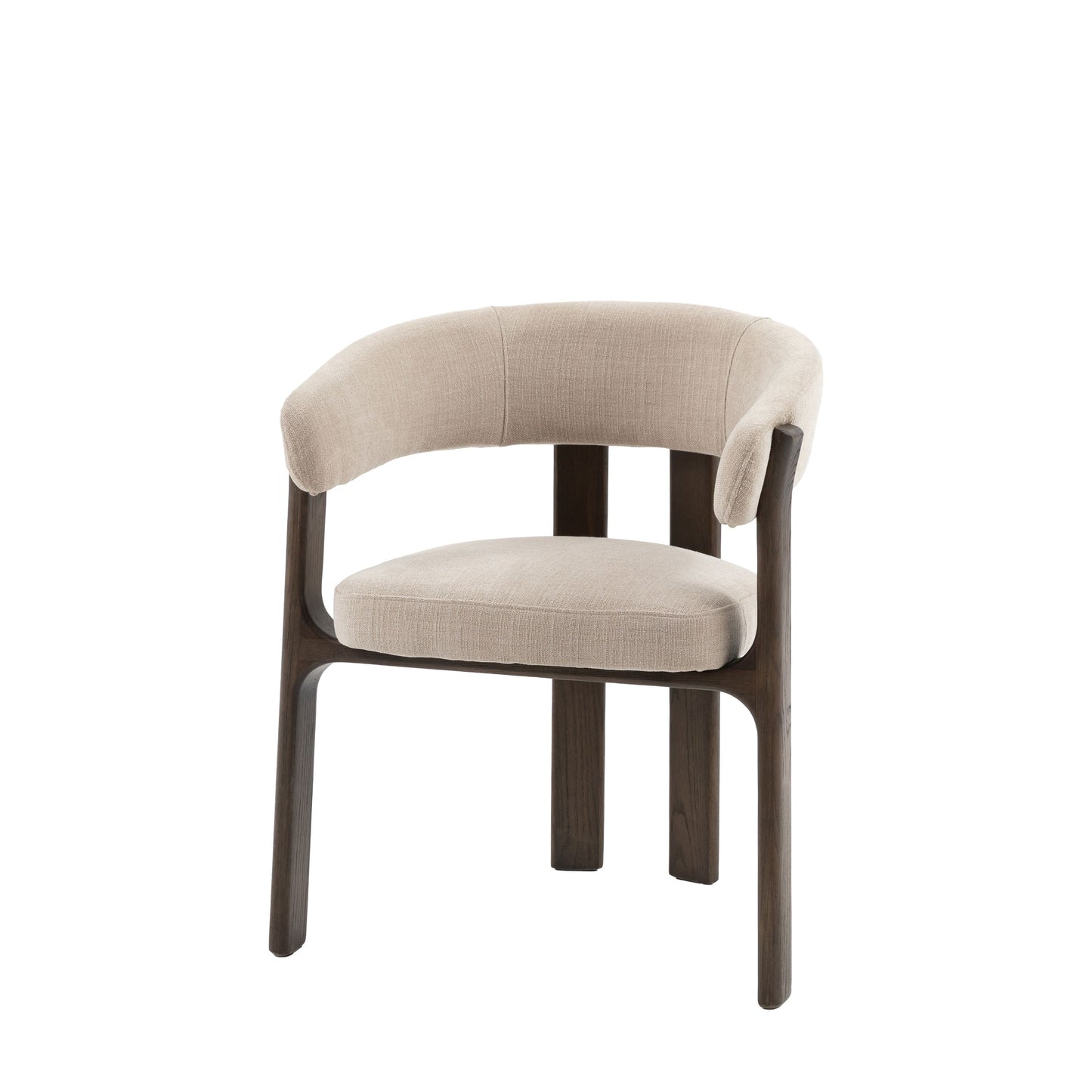 Tuscany Dining Chair -Walnut Stained Oak / Natural