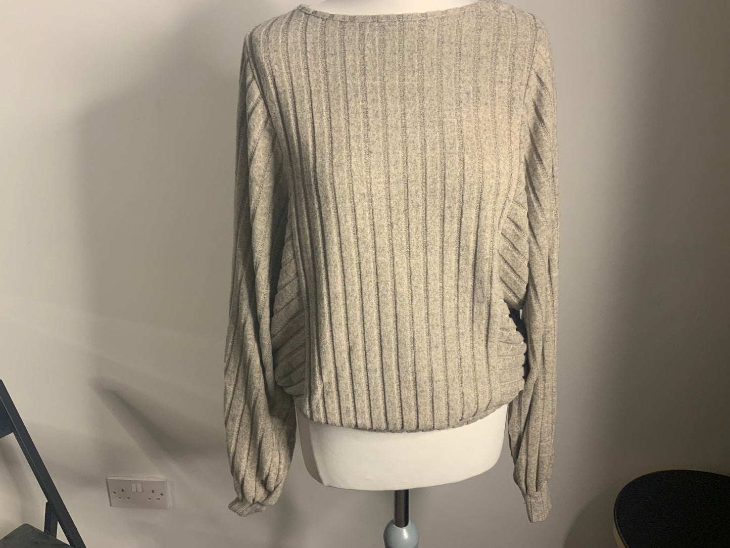 Soft knit batwing sweater