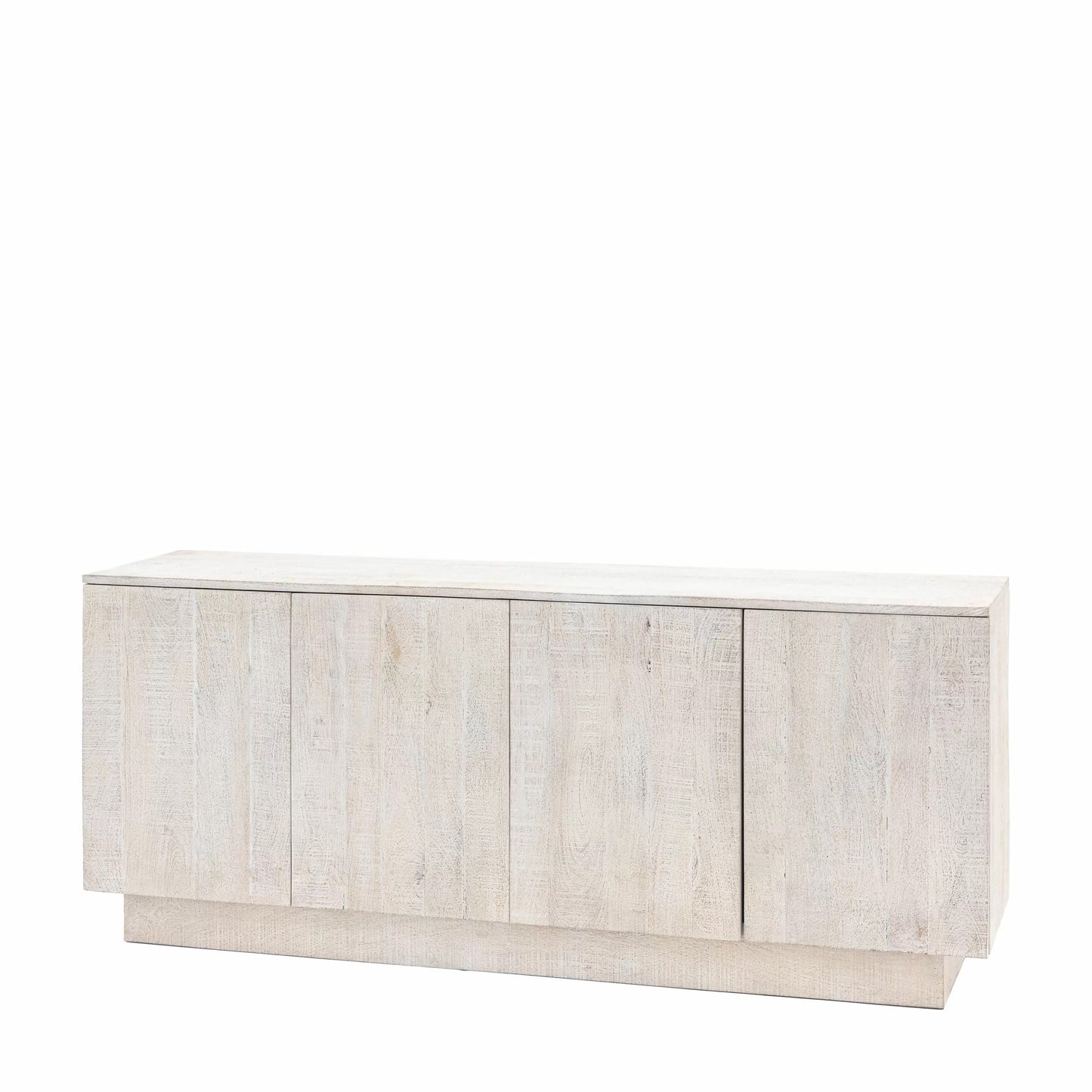 Delta 4 Door Sideboard - Whitewash