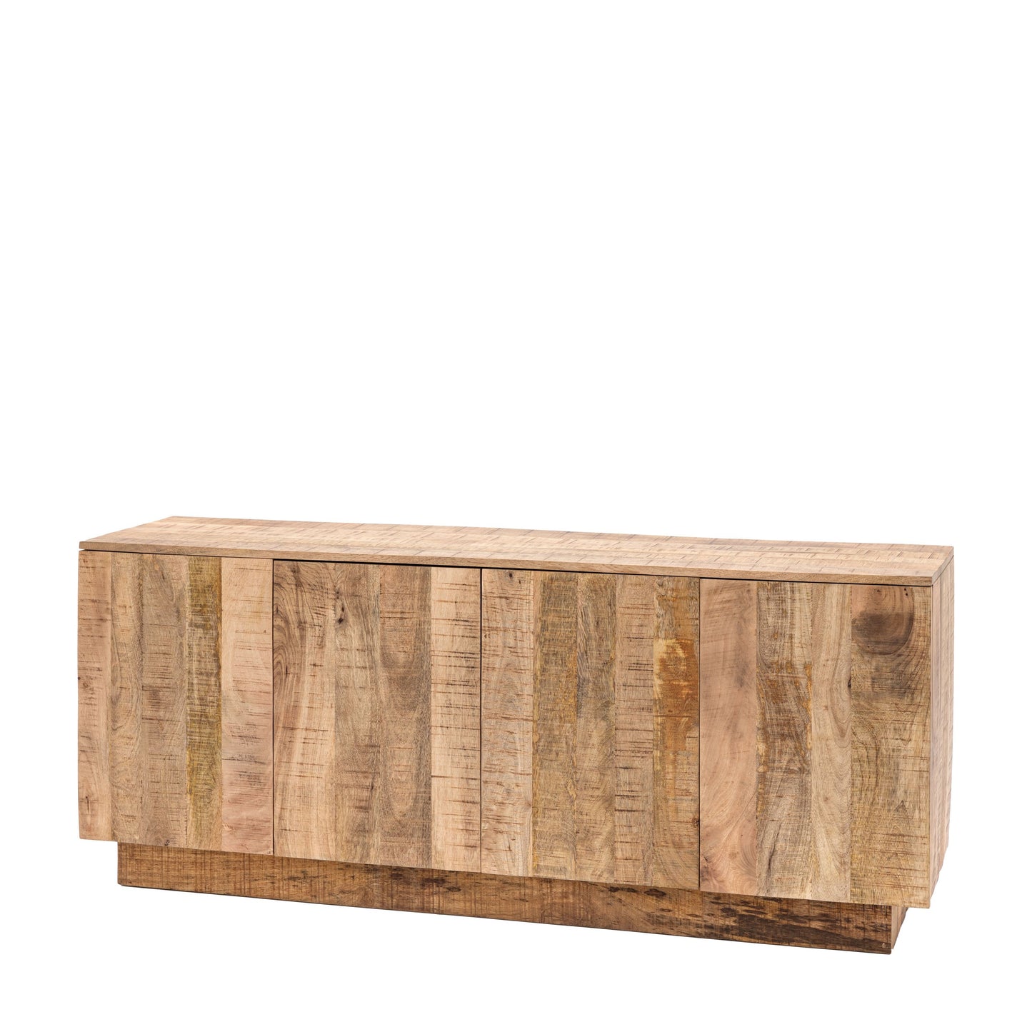 Delta 4 Door Sideboard - Natural Wood