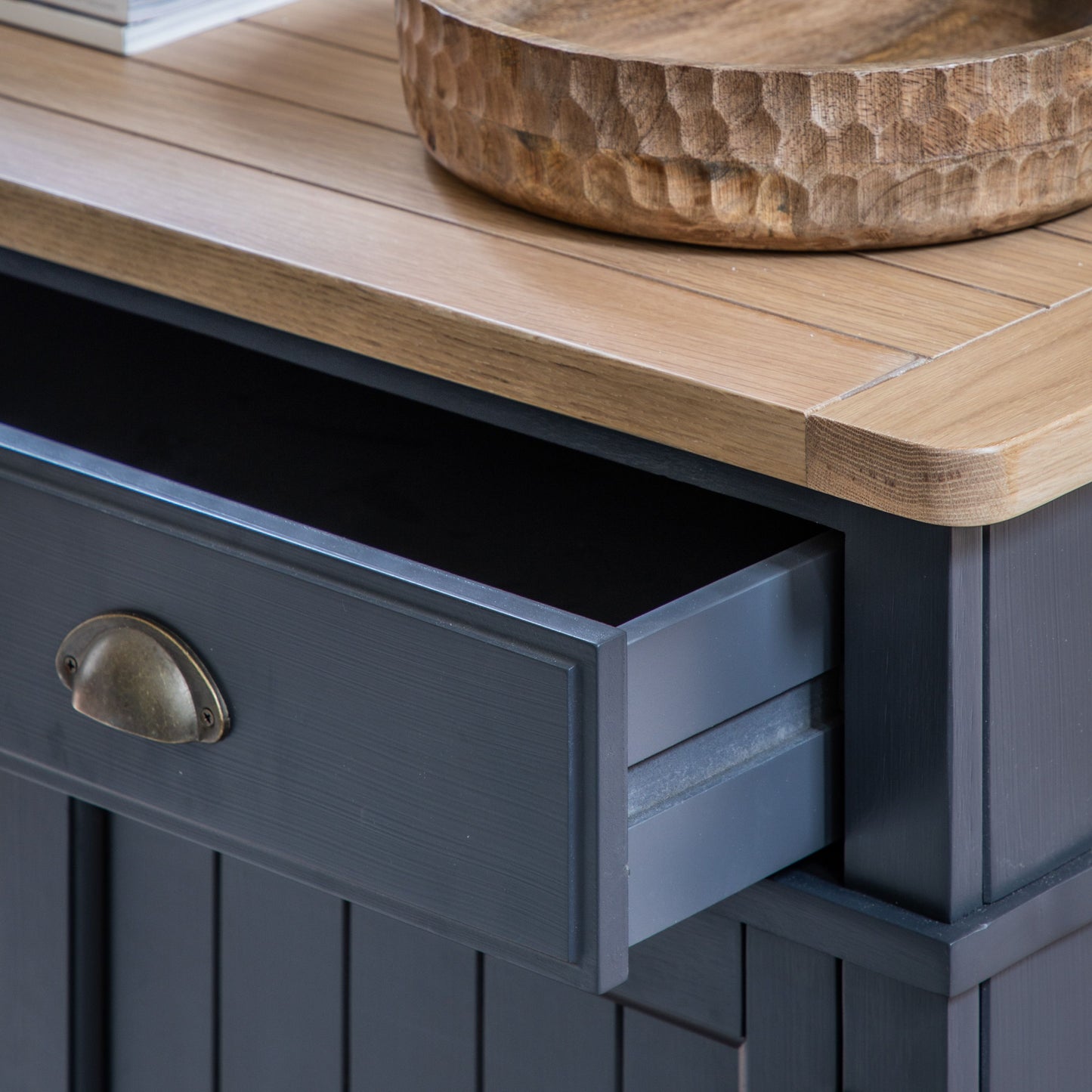 Tilda 2 Door Sideboard - Painted Charcoal Finish