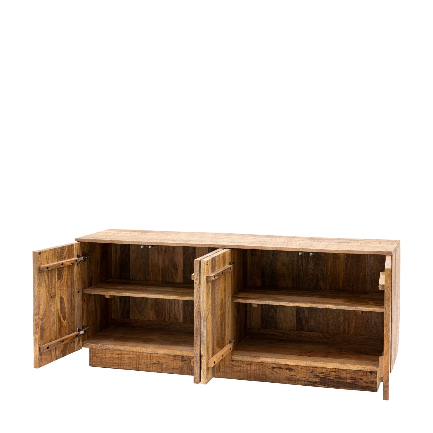 Delta 4 Door Sideboard - Natural Wood