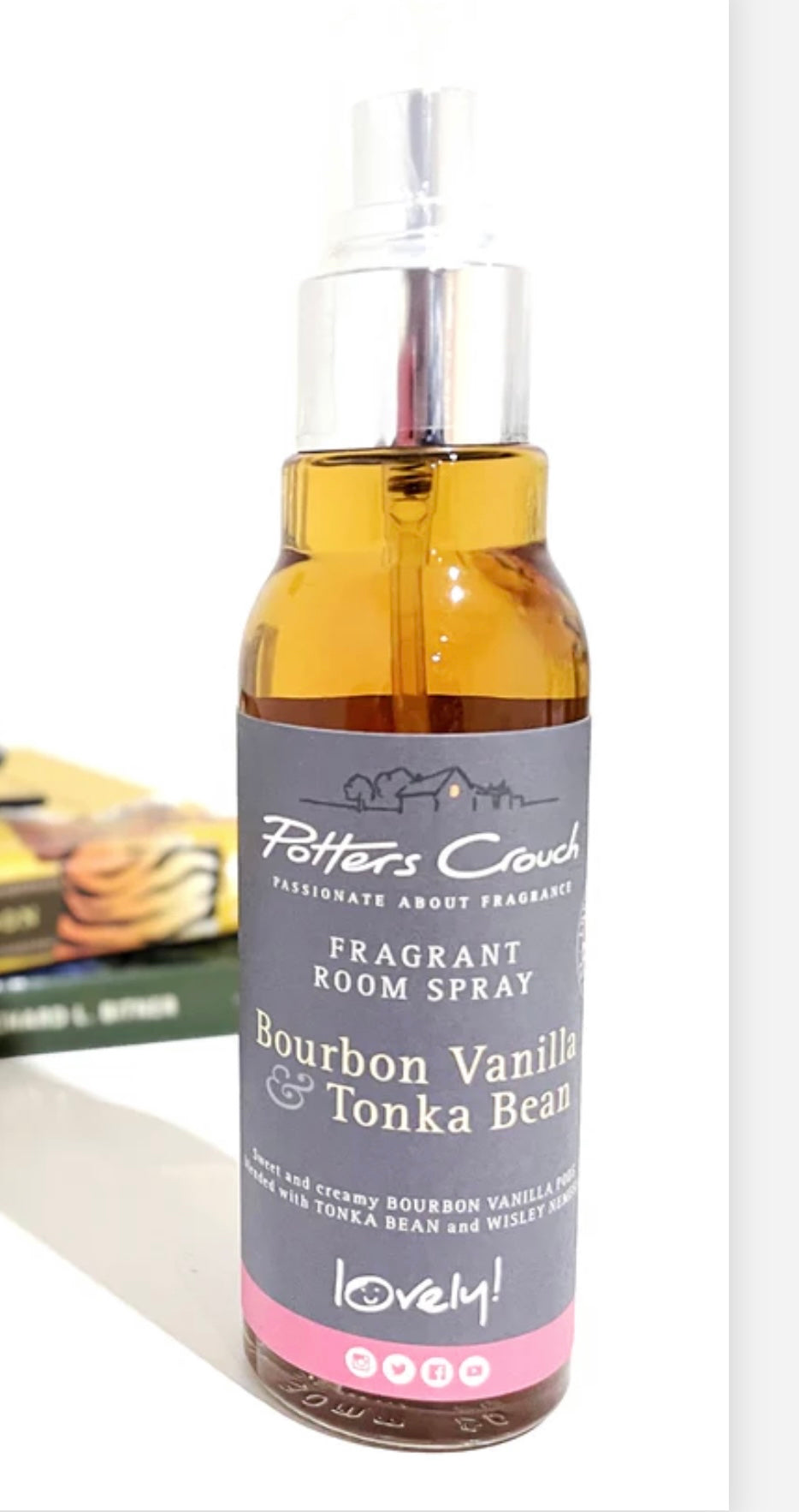 Potters Crouch Room Spray - Bourbon Banilla & Tonka Bean