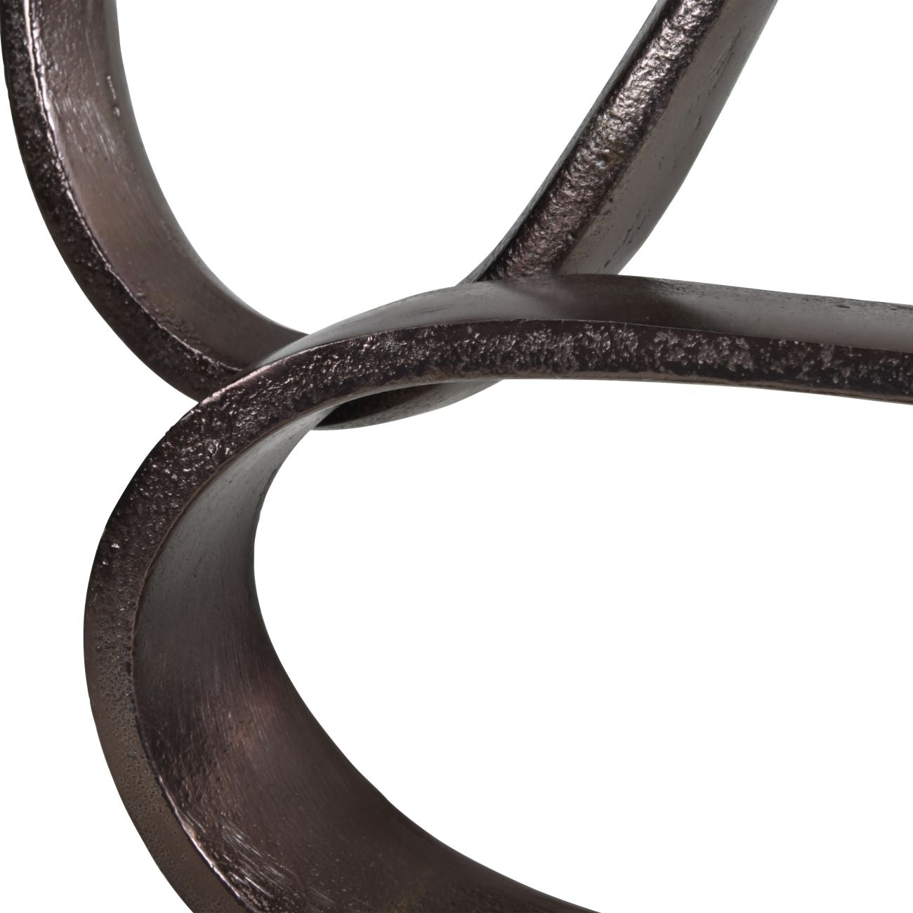 Metallic Bronze Aluminium Wellness Sculpture