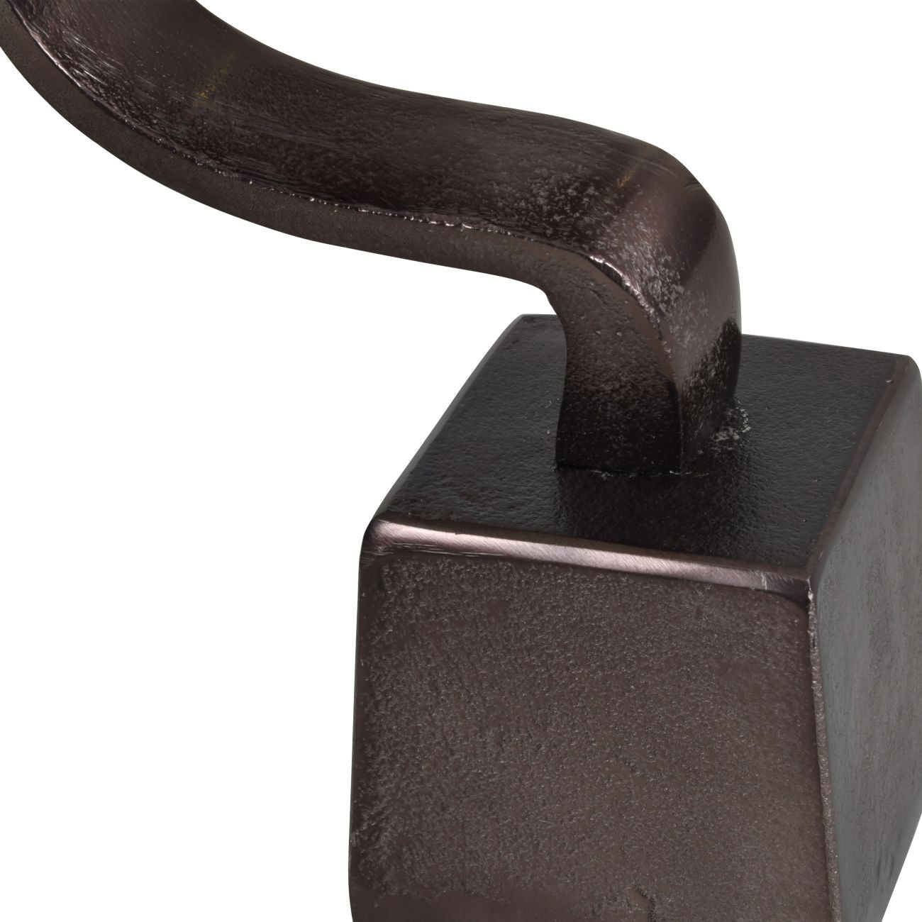 Metallic Bronze Aluminium Wellness Sculpture