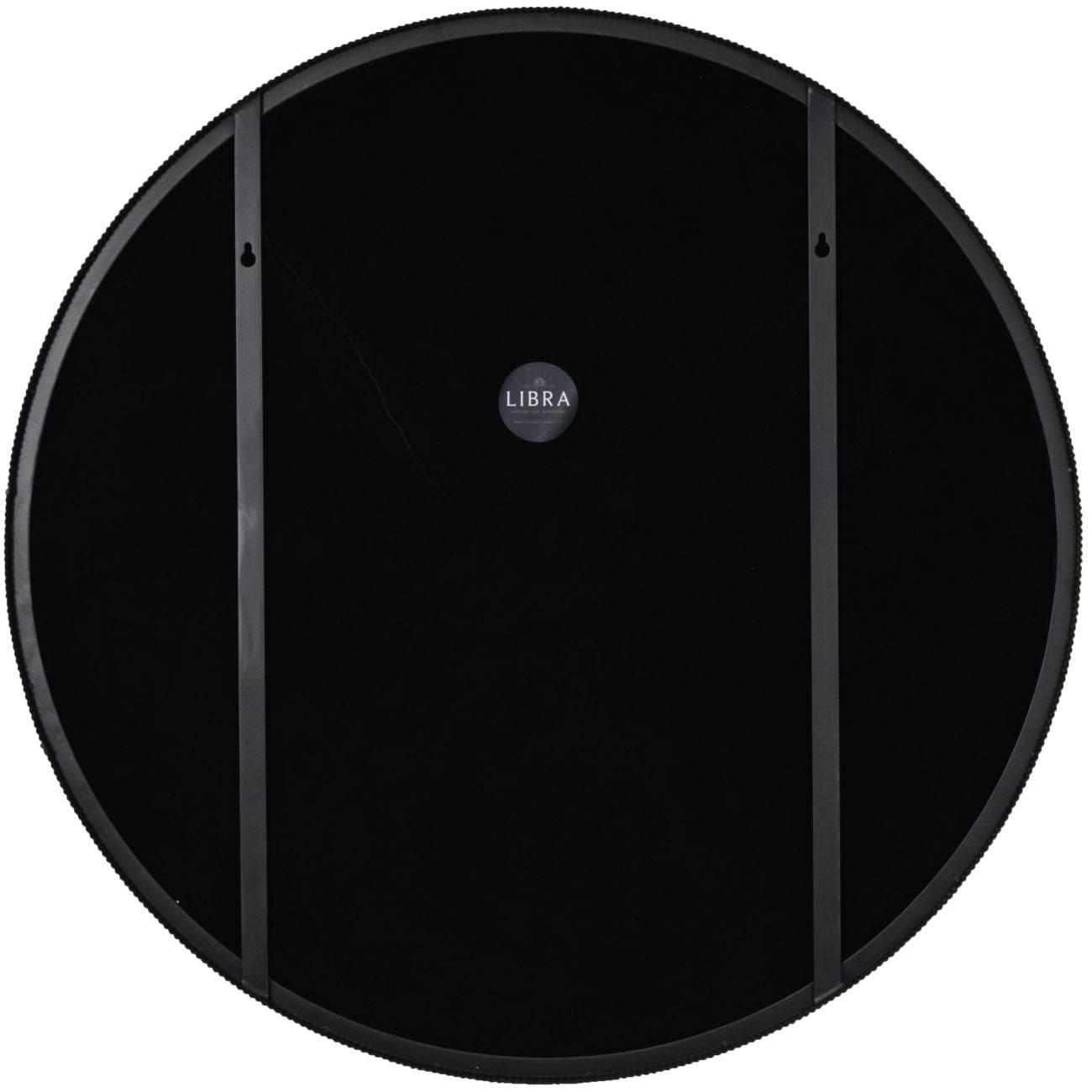 Knightsbridge Round Mirror - Dark Bronze Finish - 80cm diameter