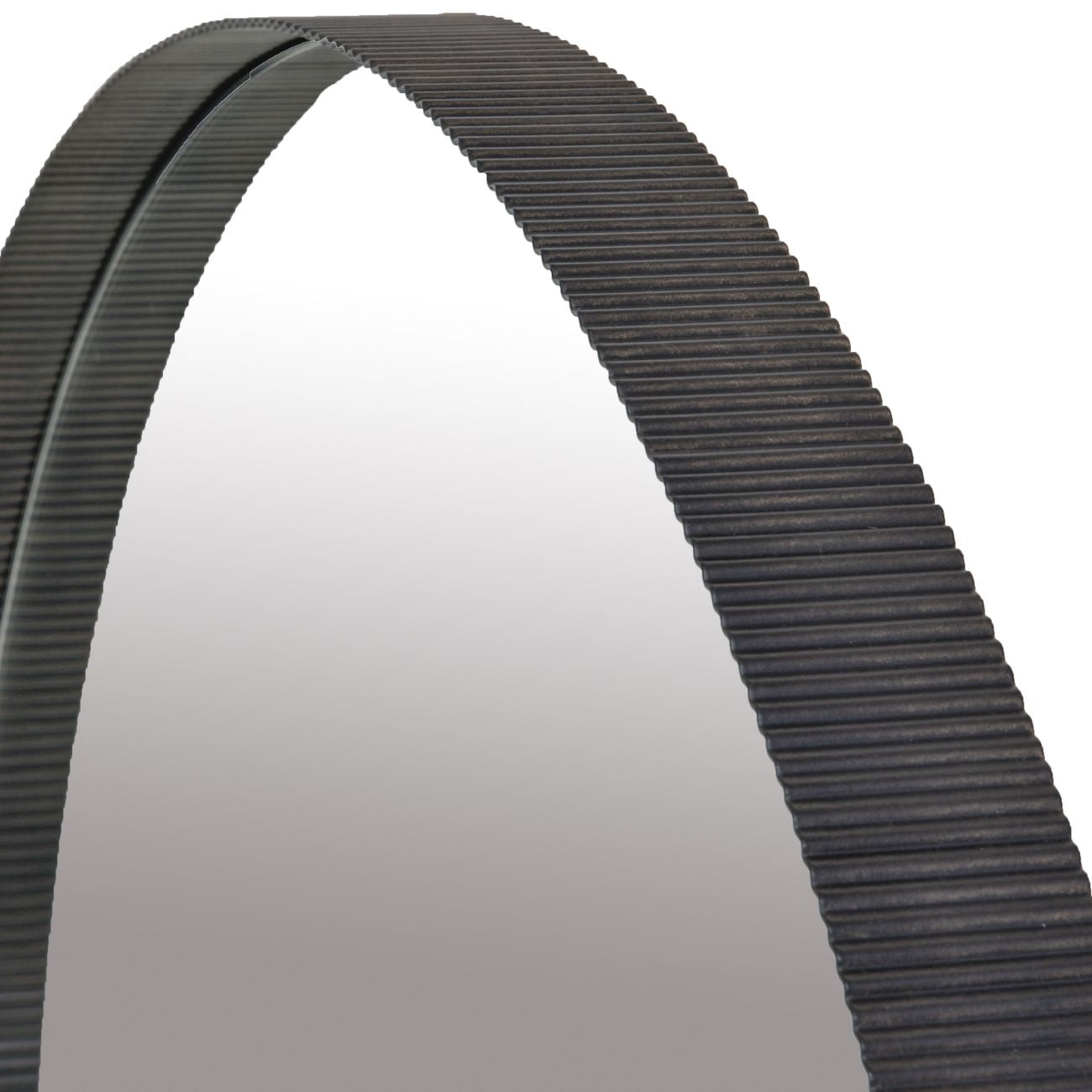 Knightsbridge Round Mirror - Dark Bronze Finish - 80cm diameter
