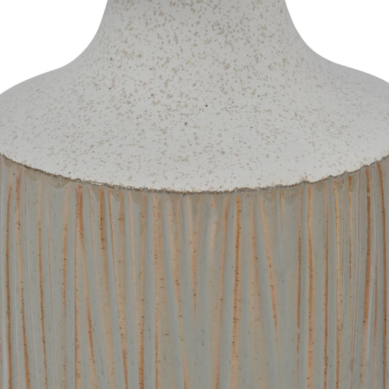 Porcelain Reeds Lamp With Shade - 35 x 35 x 52.5