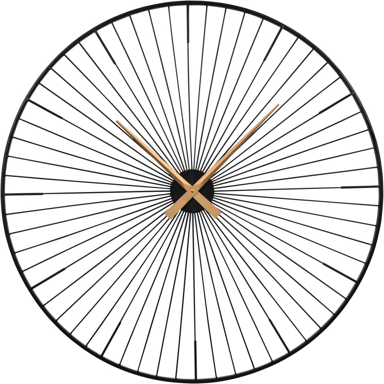 Large Spoke Wall Clock 100 x 10