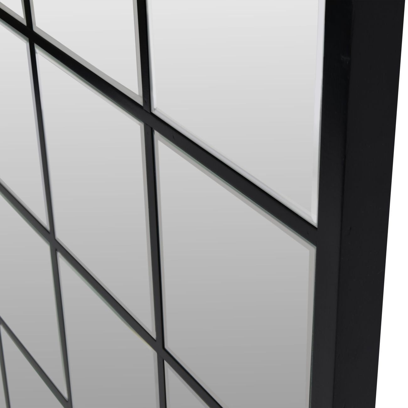 Blakely Floor Standing Cheval Mirror Black 100x180cm