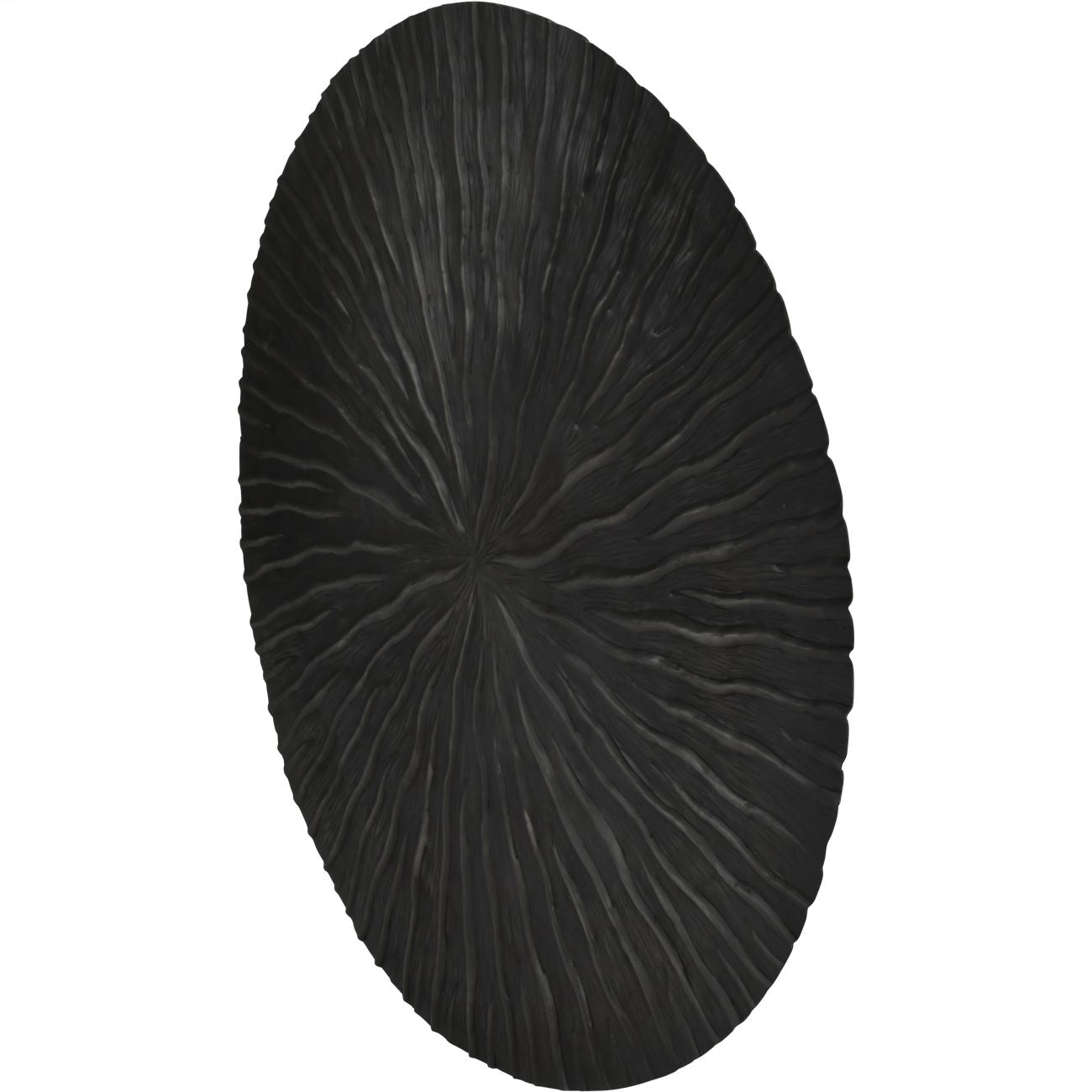 Inca Large Black Wall Art Disc - 92cm