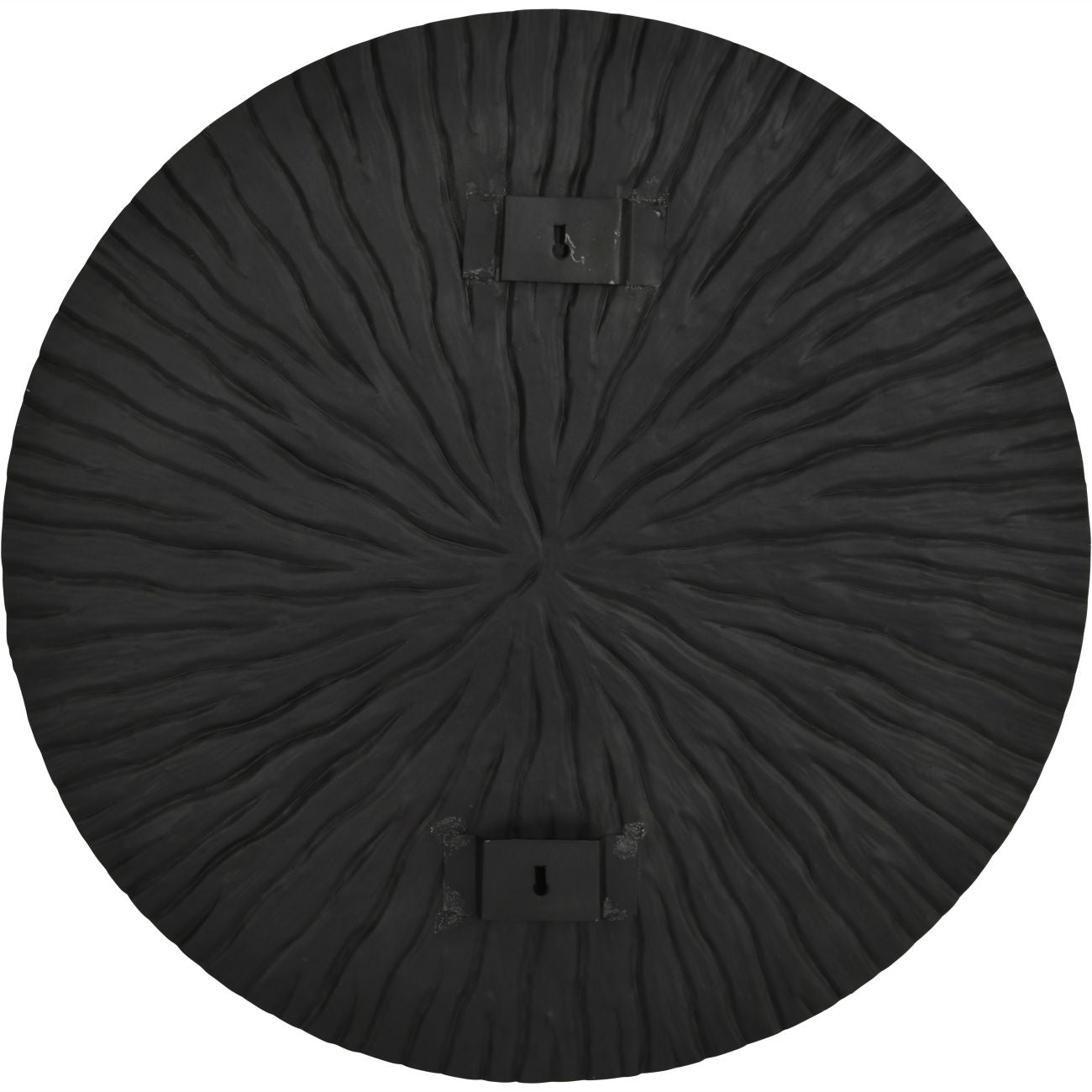 Inca Large Black Wall Art Disc - 92cm