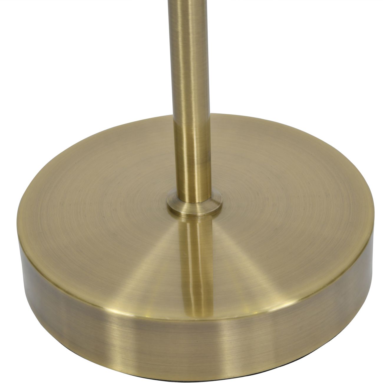 Brushed Brass Triple Spotlight Floor Lamp G9 20W