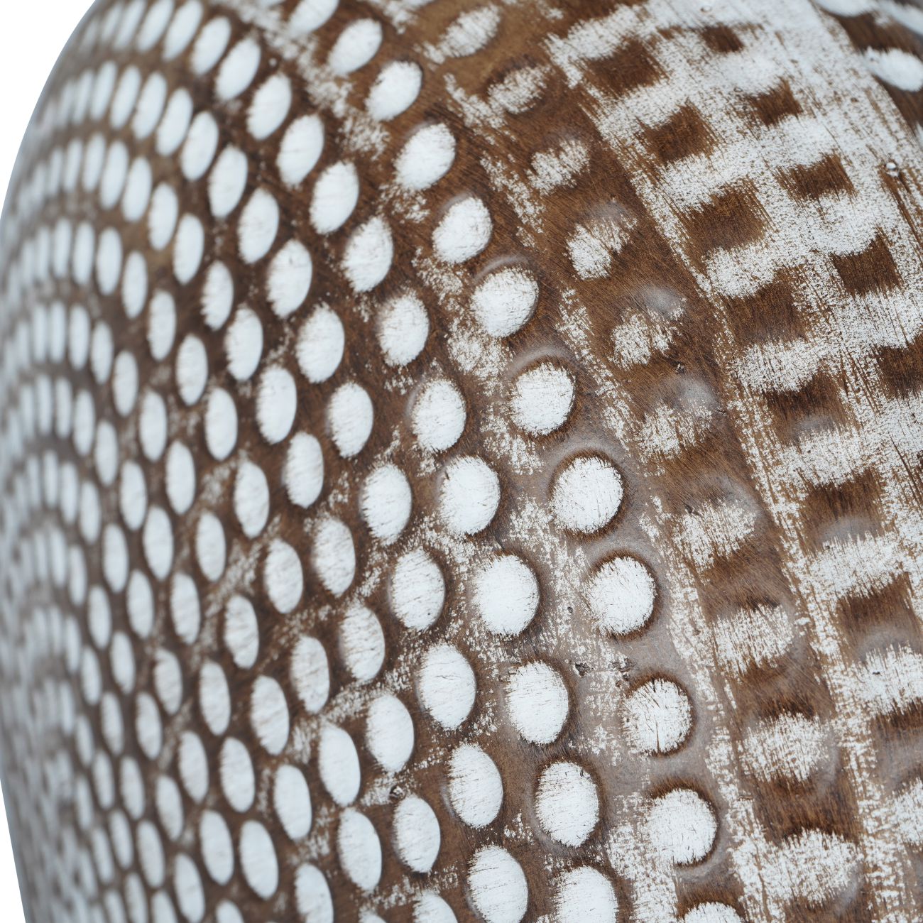 Libra Brown Ceramic Lamp - 65cm with Ivory Oval Drum Shade