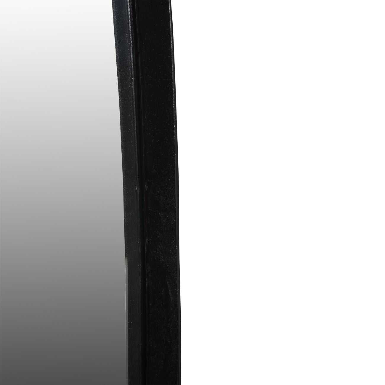 Libra Dark Graphite Textured Aluminium Mirror - 120cm