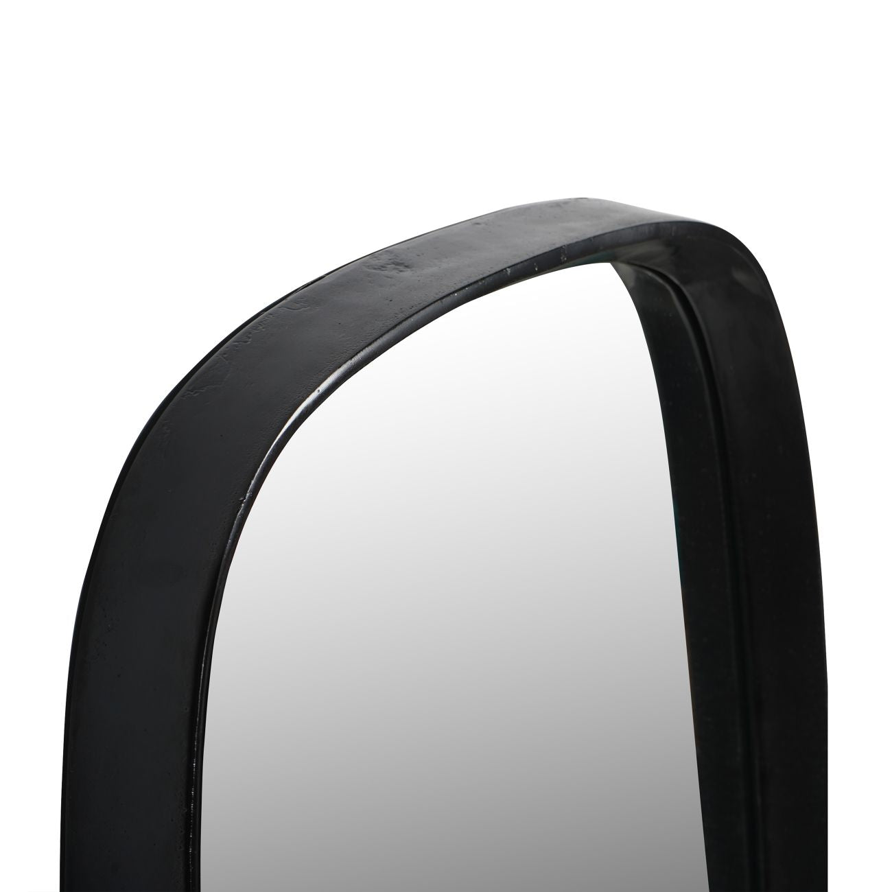 Libra Dark Graphite Textured Aluminium Mirror - 120cm
