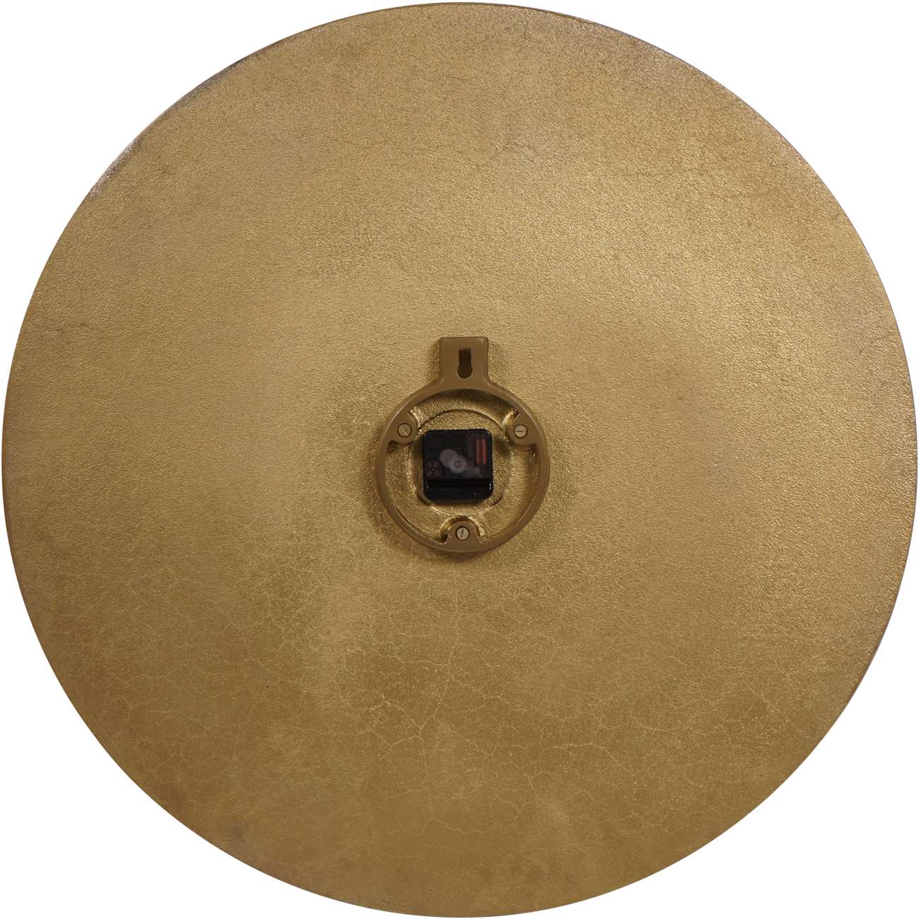 Textured Champagne Gold Wall Clock - 73cm x 73cm