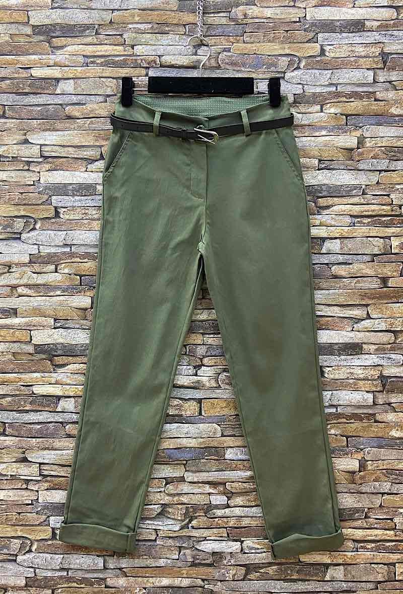 Straight leg Stretch Trousers