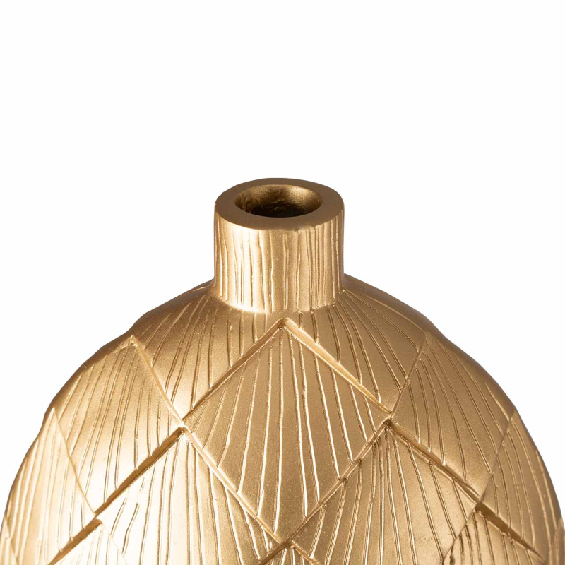 Aria Gold Polyresin Vase - 2 Sizes - 61cm & 94cm