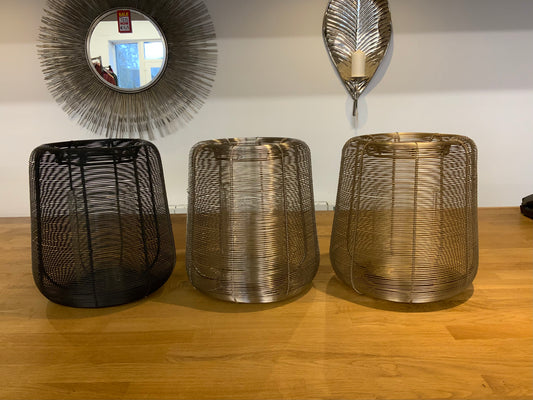 Lucerne Hurricane Lantern - 3 colours