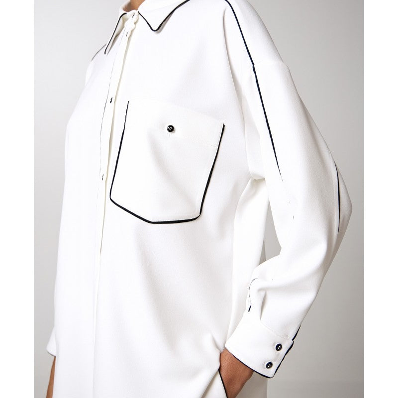 Access Fashion Contrast Piping Detail Shirt
