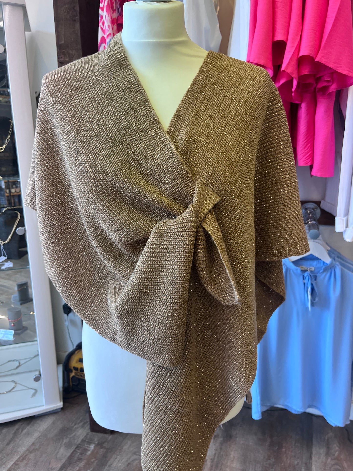 Loop Detail Top/Poncho