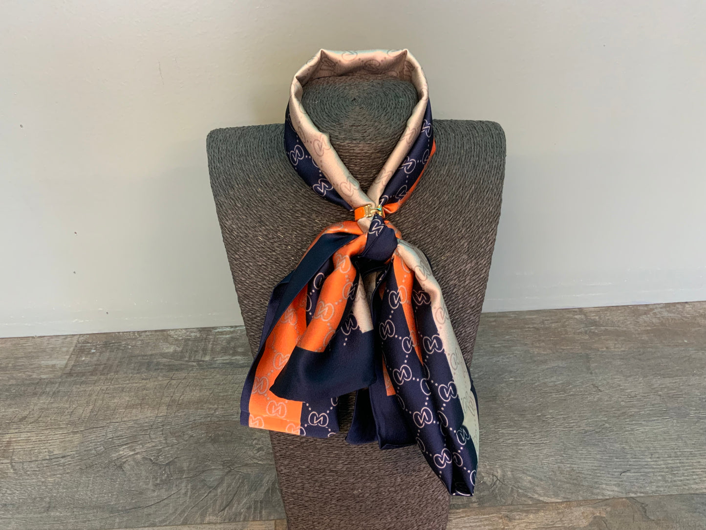 Satin Design Inspired Print Scarf - Options Available