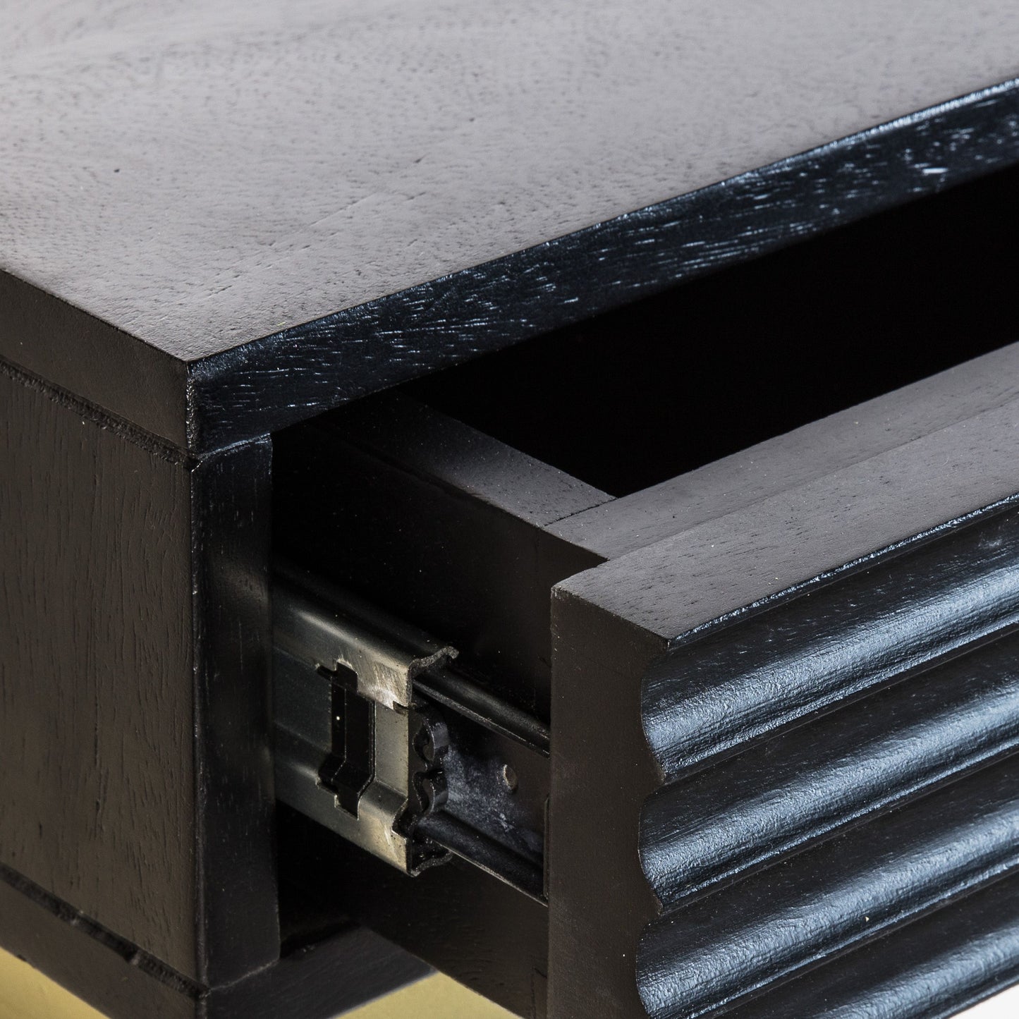 Nero 2 Drawer Console Table - 1100x400x780mm