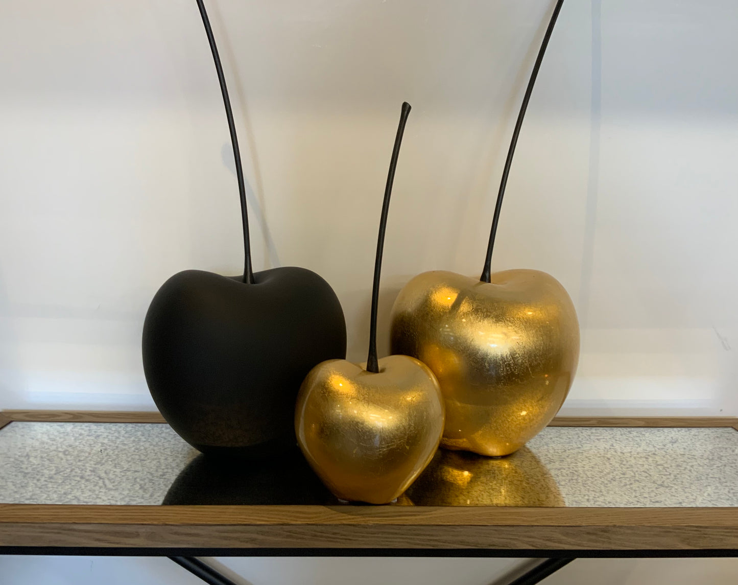 Matte Black Cherry Ornament - 60cm