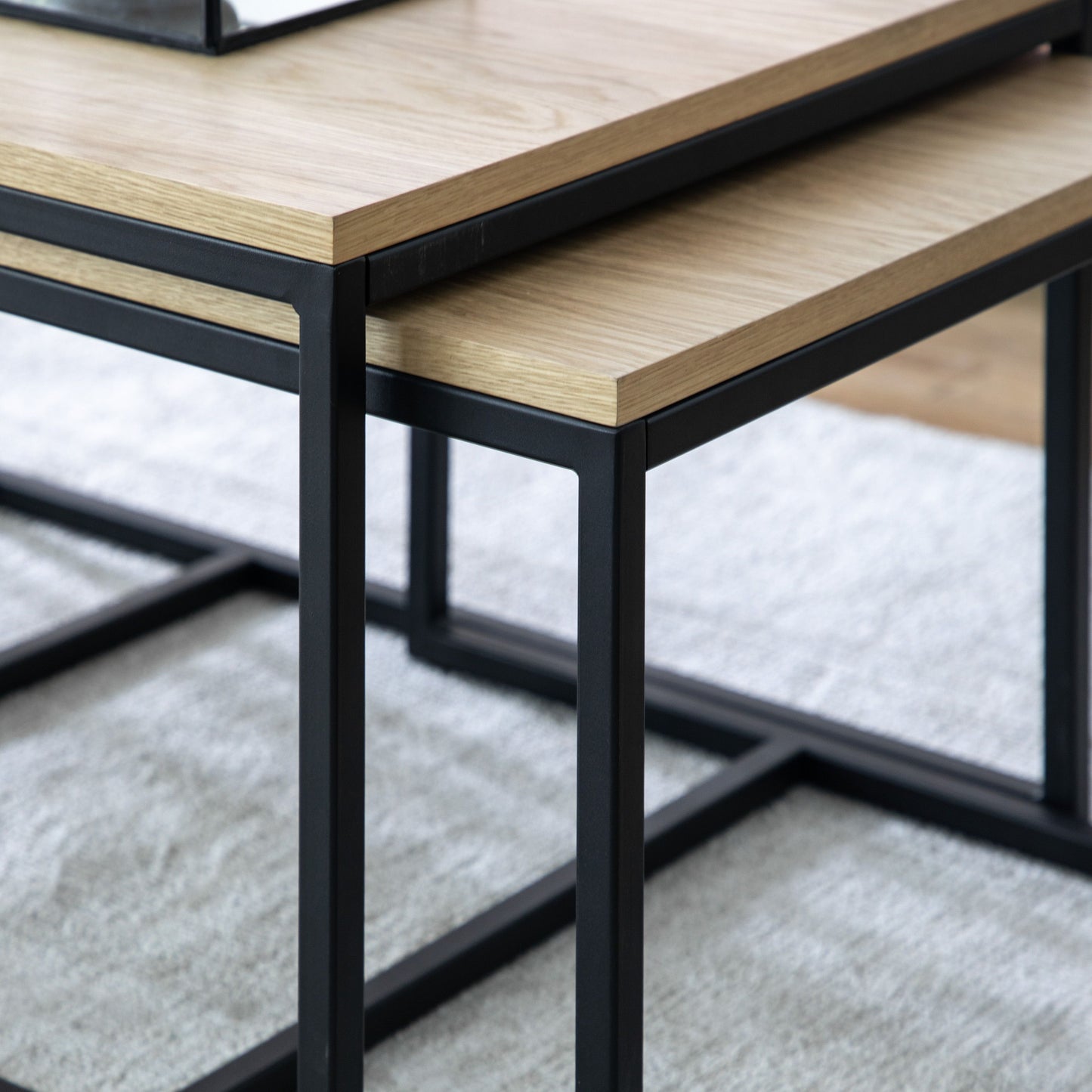 Coffee Table Nest with Matching Side Tables