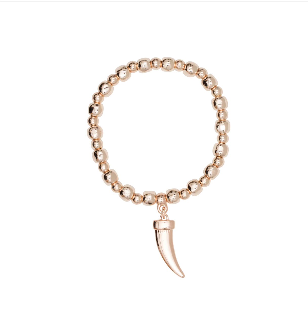 Rose Gold Tusk Stretch Bracelet