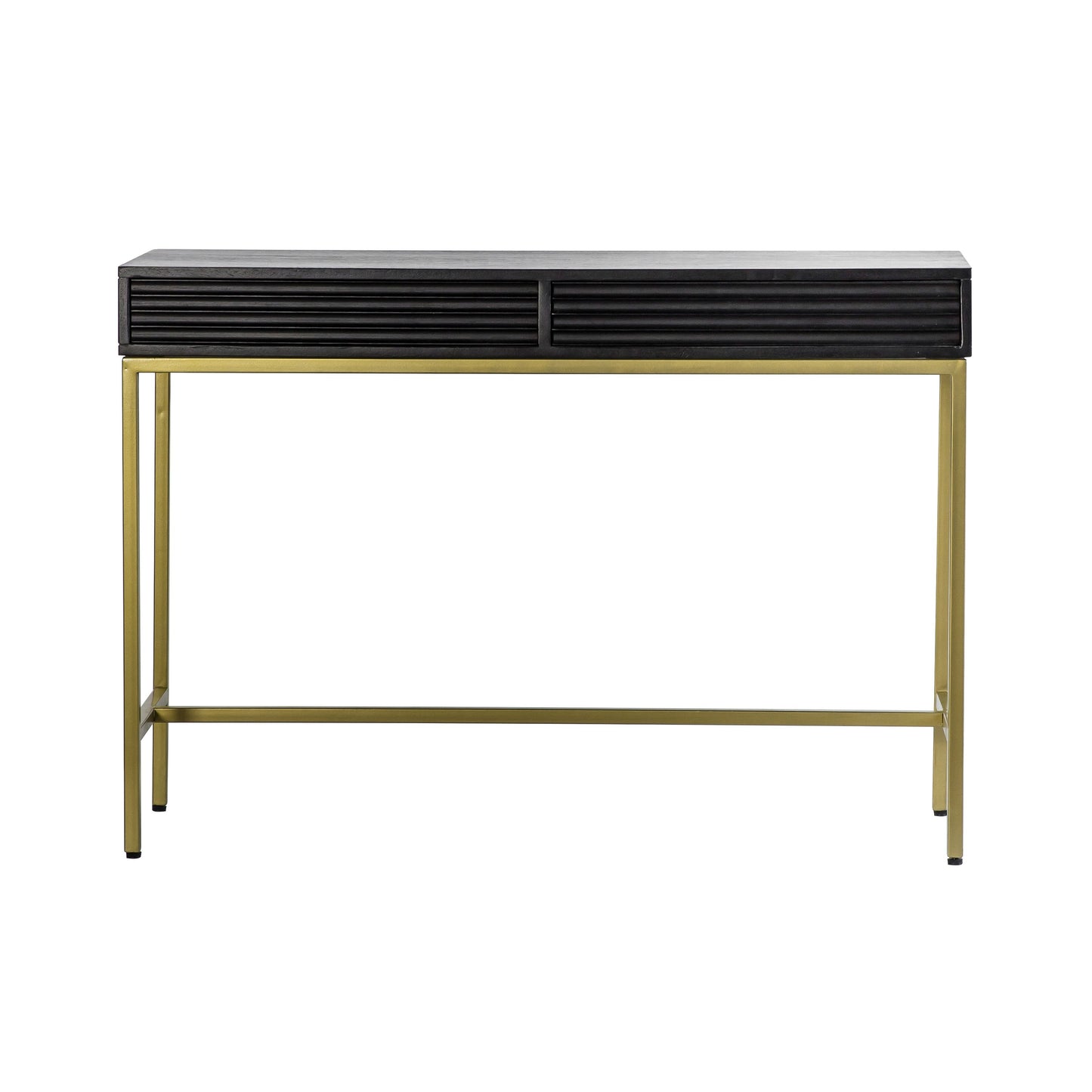 Nero 2 Drawer Console Table - 1100x400x780mm