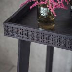 Bali Bedside/ End Table - Black
