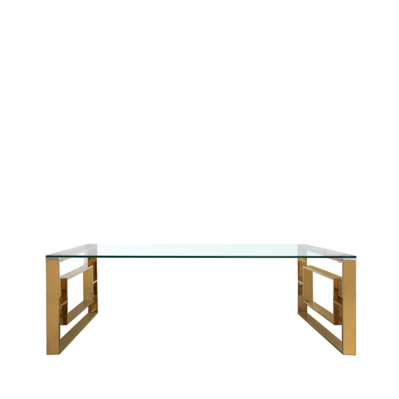 Lexi Gold Frame Coffee Table