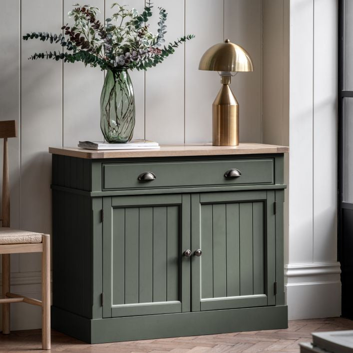 Tilda 2 Door Sideboard - Moss Green Painted Finish