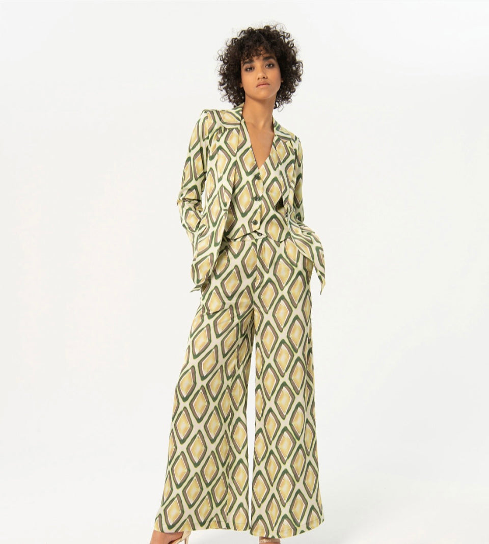 Surkana Tisa Green Blazer