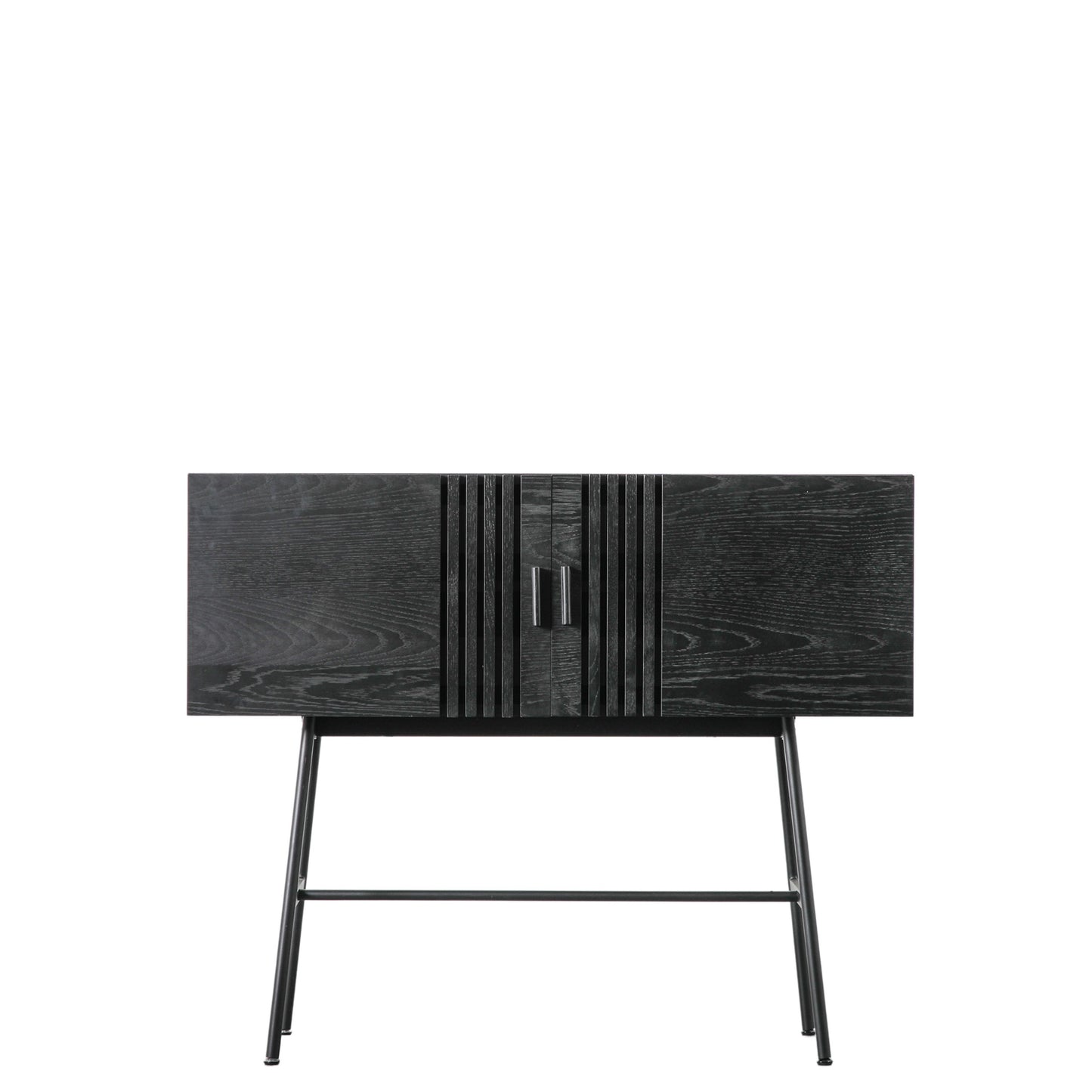 Gia 2 Door Sideboard Black 1200x420x970mm