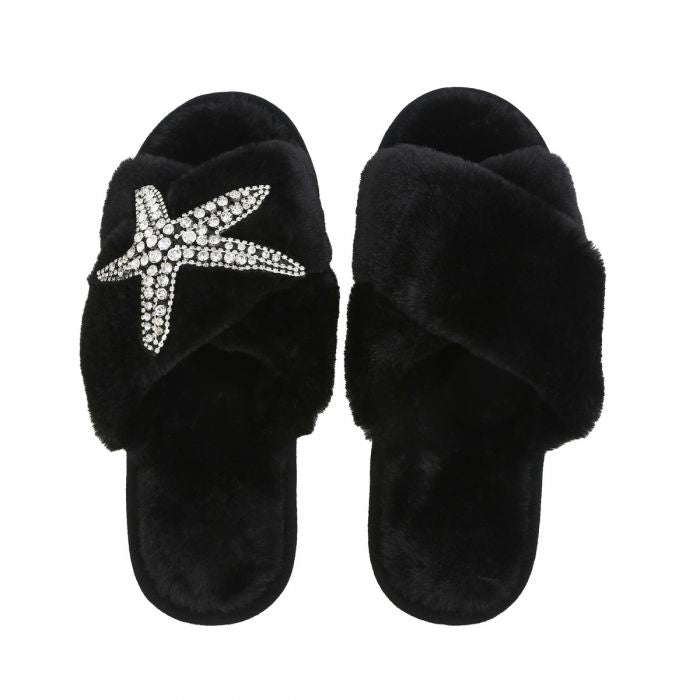 Jewelled Starfish Slippers