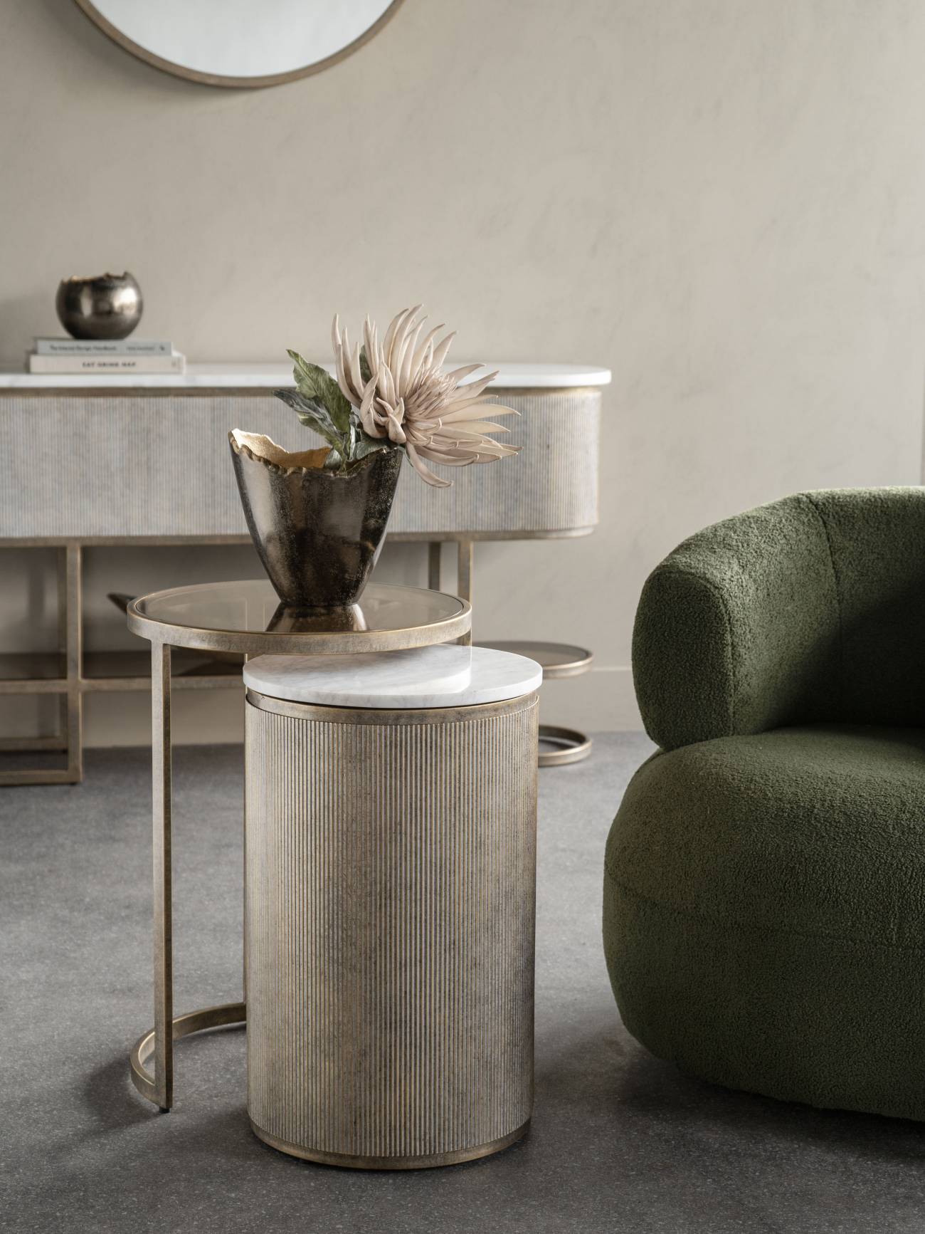 Belvedere Side Nesting Tables - Set of 2