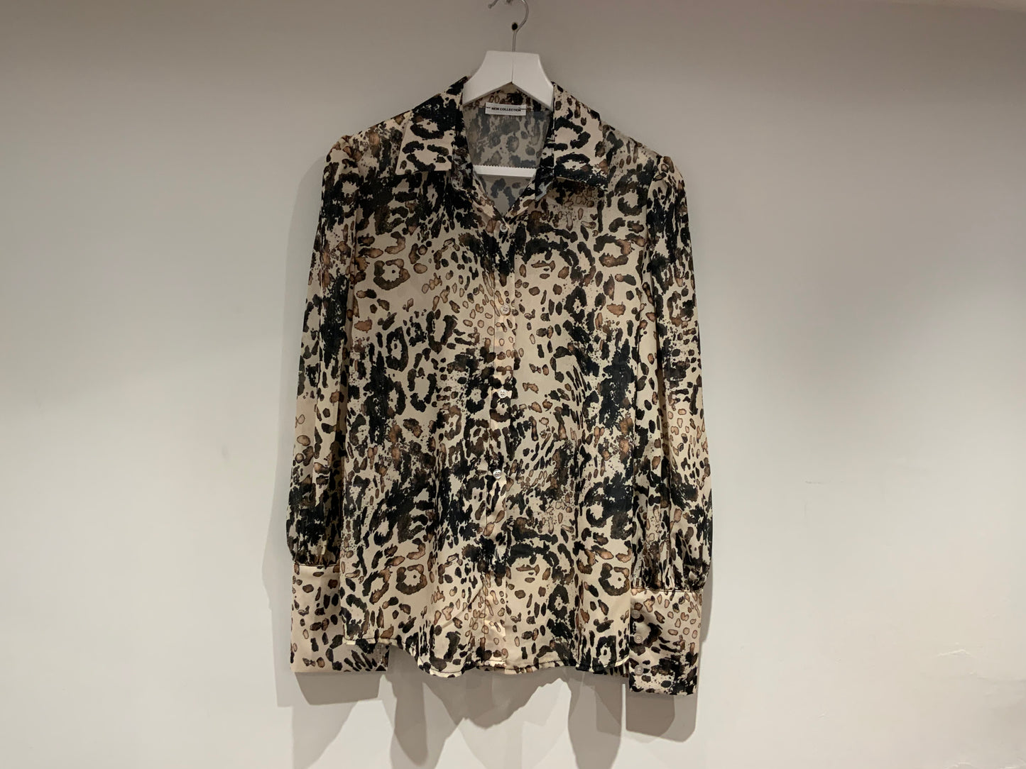 Animal print blouse