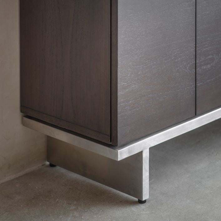 Manhattan Loft 4 door open Display Cabinet