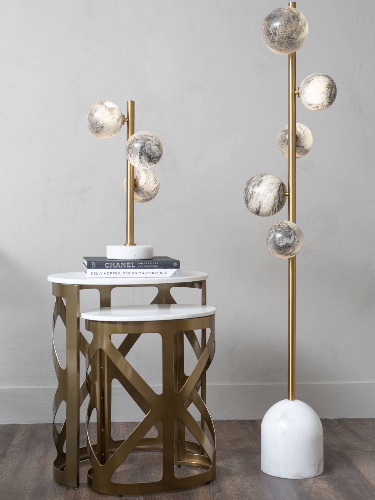 Constellation Marble Base Floor Lamp