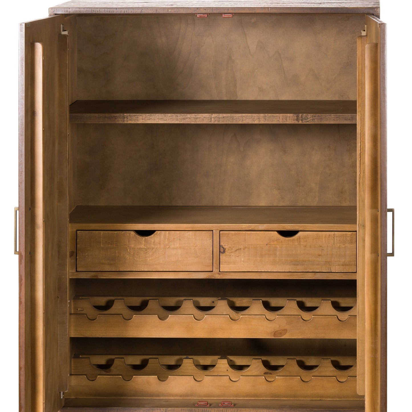 Baltimore Parquet Gold Drinks Cabinet