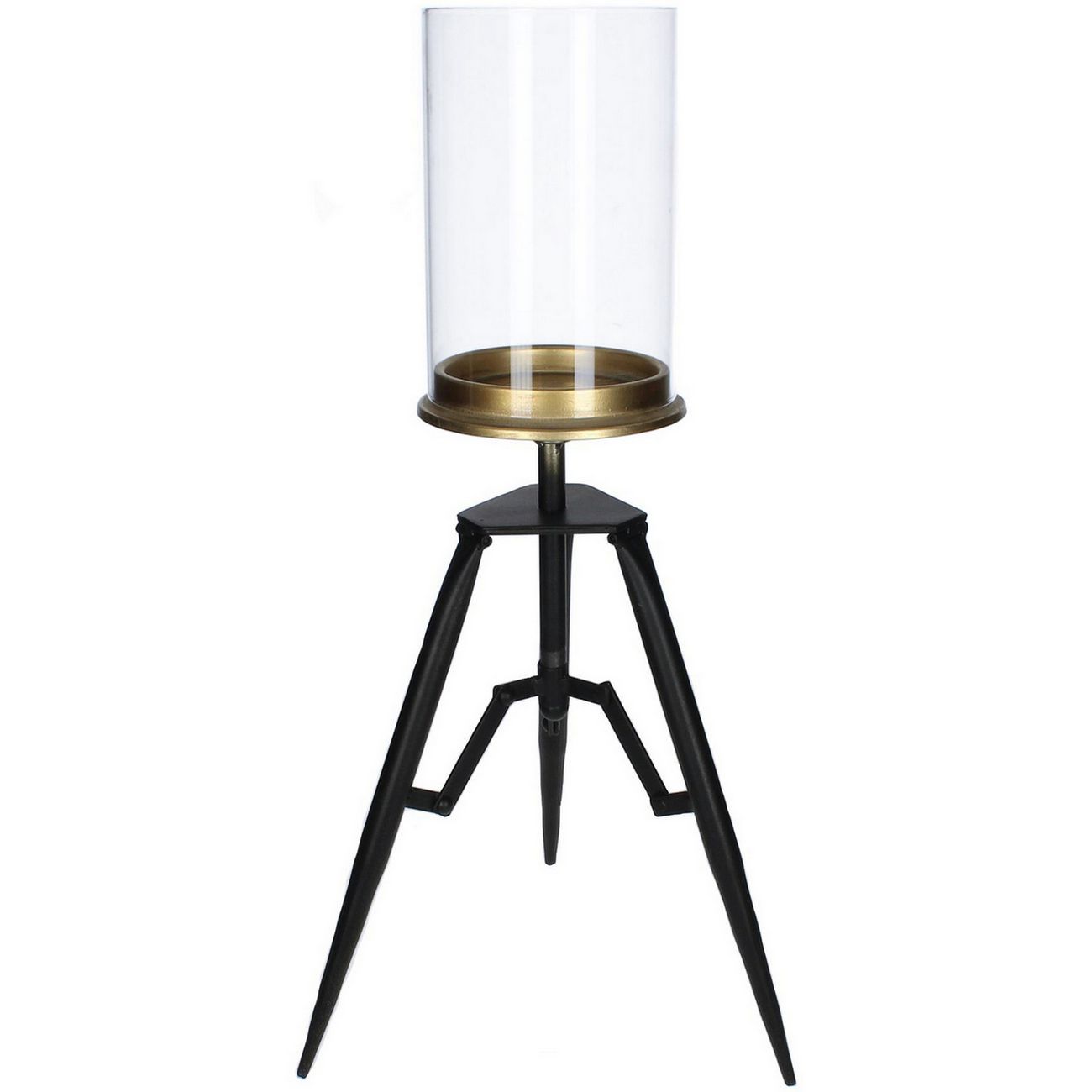 Black Clear Tripod Hurricane
